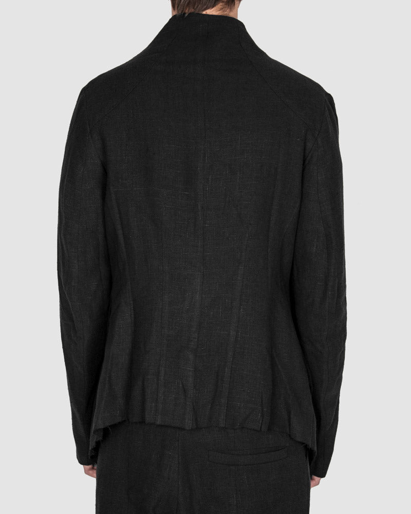 Army of me - Draped linen blazer - Stilett.com