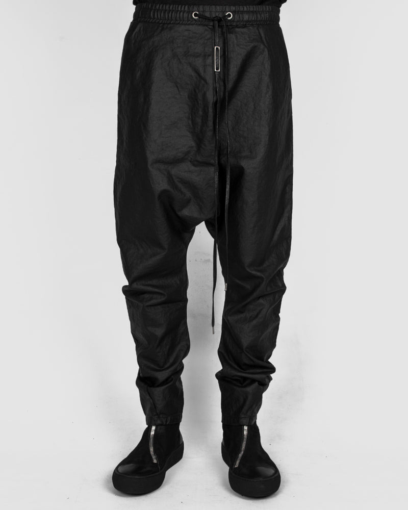 Army of me - Dropped crotch linen trousers - Stilett.com