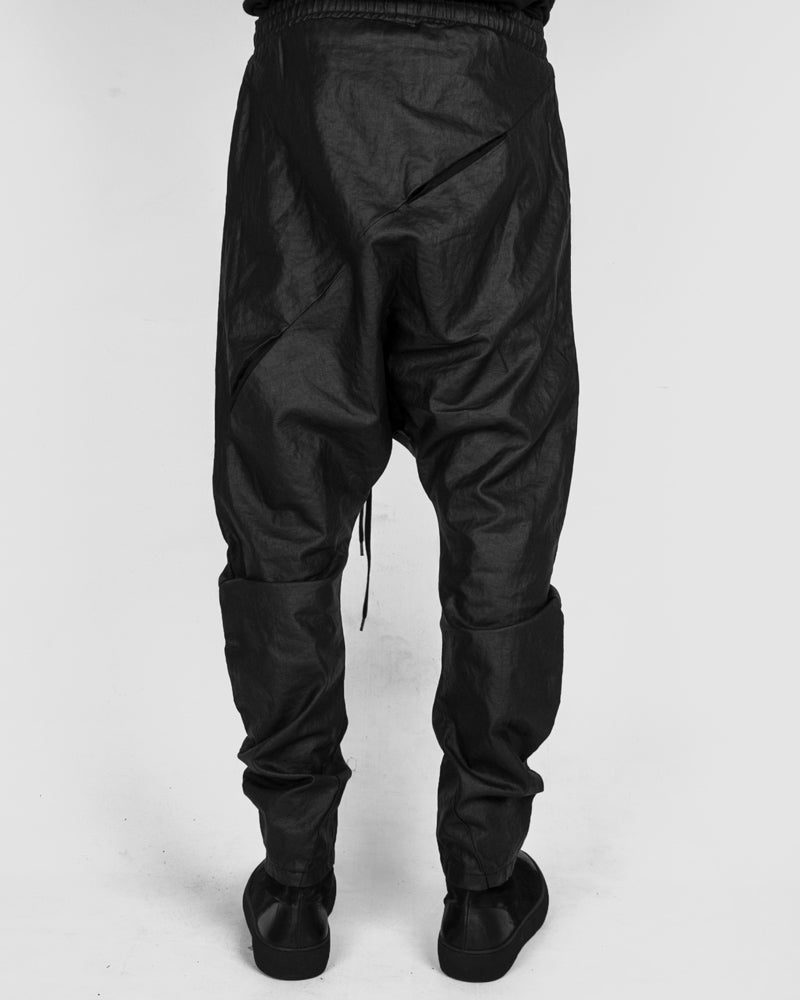 Army of me - Dropped crotch linen trousers - Stilett.com