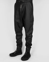 Army of me - Dropped crotch linen trousers - Stilett.com