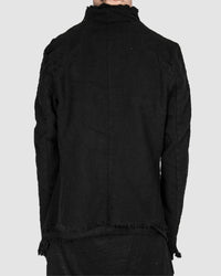 Army of me - Layered button up jacket black - Stilett.com