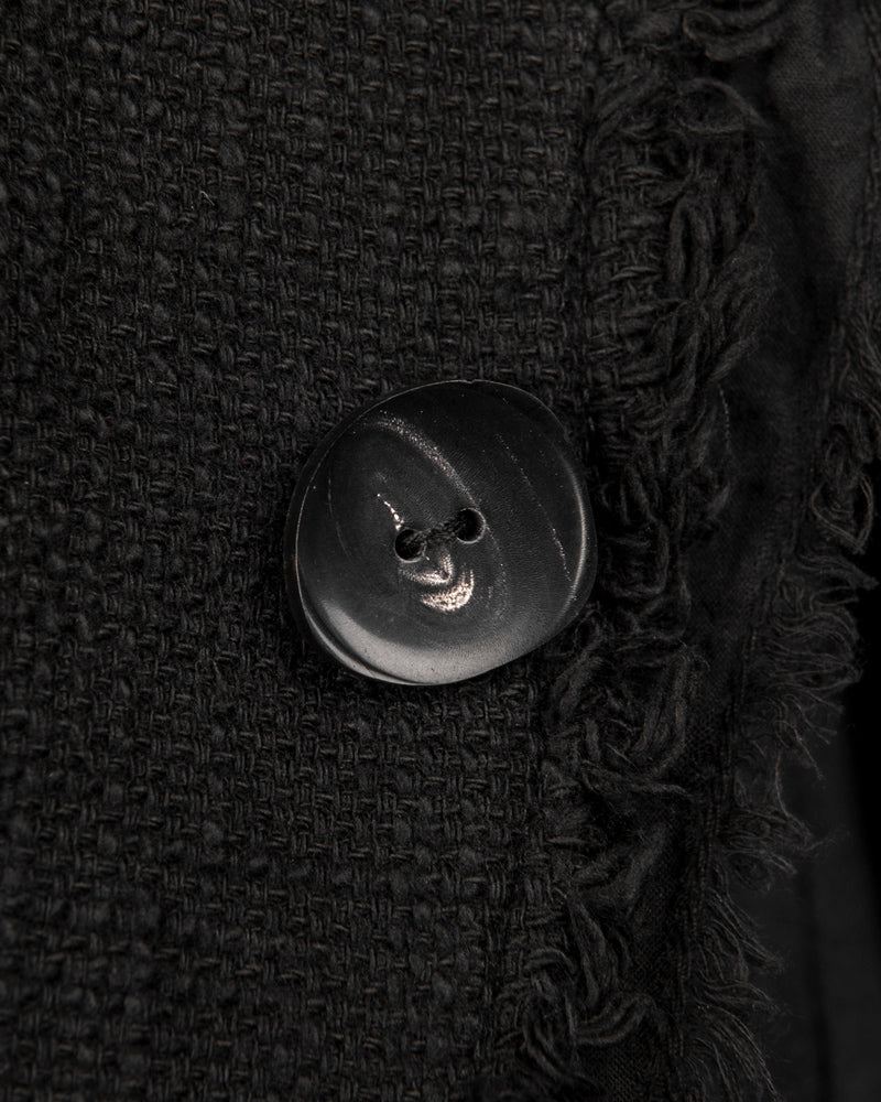 Army of me - Layered button up jacket black - Stilett.com