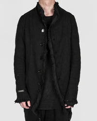 Army of me - Layered button up jacket black - Stilett.com