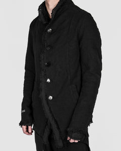 Army of me - Layered button up jacket black - Stilett.com