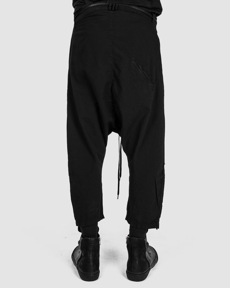 Army of me - Light cropped cotton trousers - https://stilett.com/
