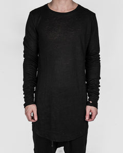 Army of me - Long sleeve linen t-shirt - Stilett.com