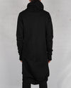 Army of me - Long zip up hooded sweatshirt black - https://stilett.com/