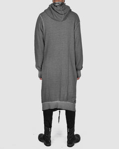Army of me - Long zip up hooded sweatshirt graphite - Stilett.com