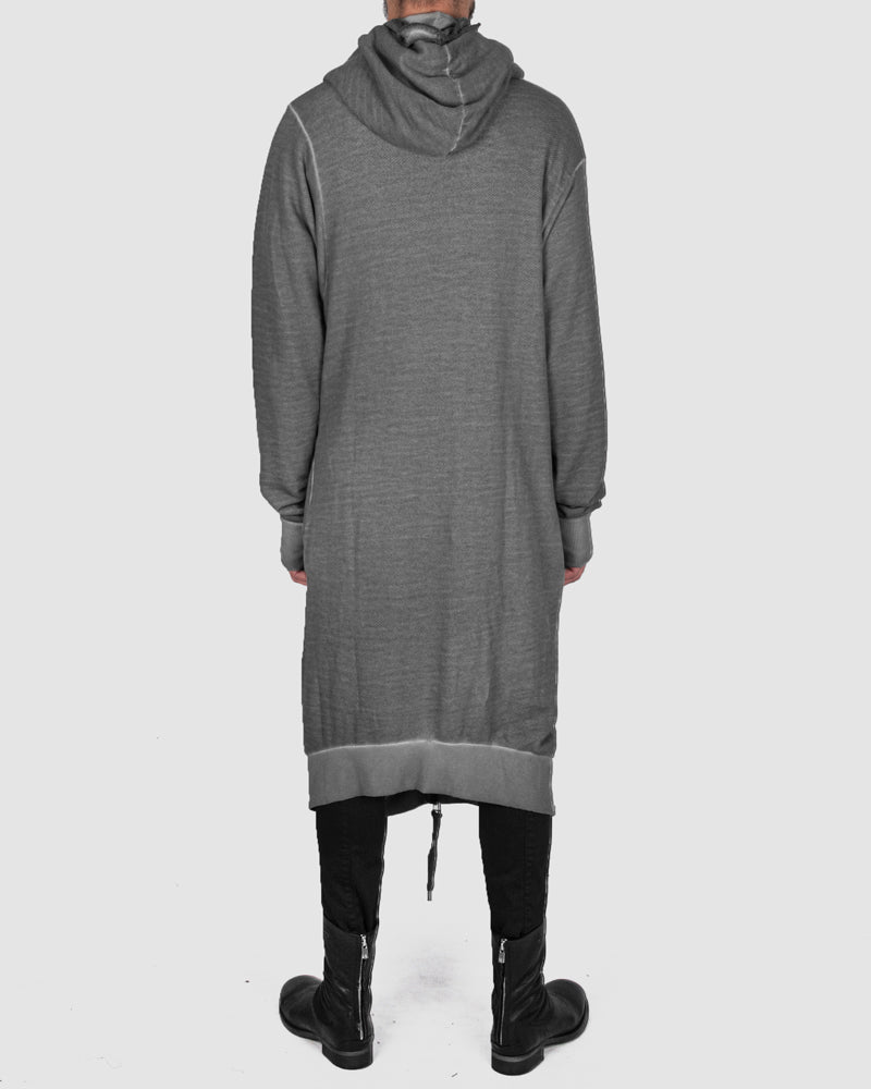 Army of me - Long zip up hooded sweatshirt graphite - Stilett.com