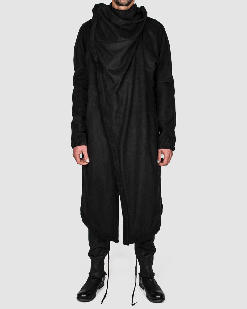 Army of me - Oversized buttoned wool coat - Stilett.com