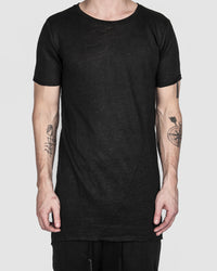 Army of me - Raw cut linen t-shirt - Stilett.com