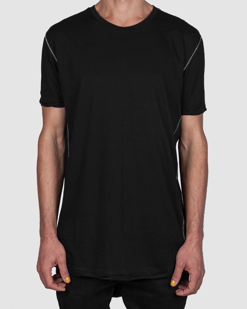 Army of me - Regular fit scar stitched t-shirt black - Stilett.com