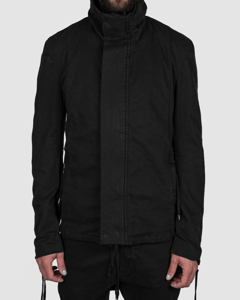 Army of me - Short cotton jacket black - Stilett.com