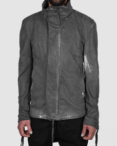 Army of me - Short cotton jacket stained - Stilett.com