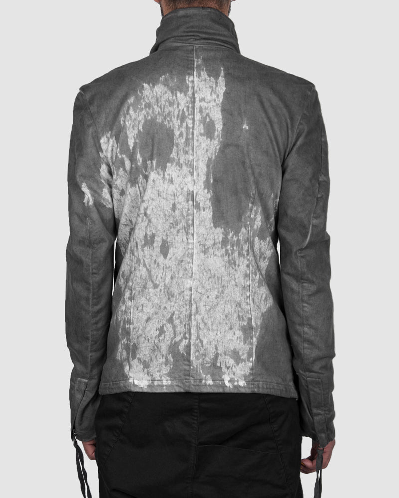 Army of me - Short cotton jacket stained - Stilett.com