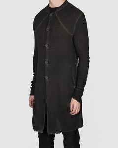 Army of me - Structured cotton coat anthracite - Stilett.com