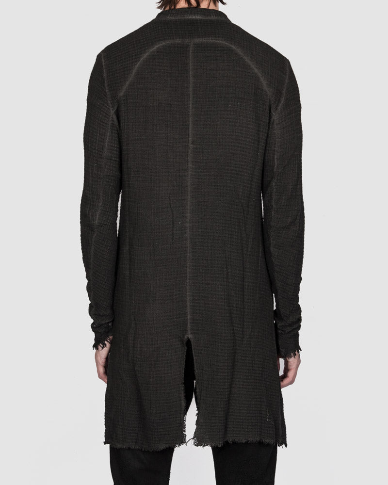 Army of me - Structured cotton coat anthracite - Stilett.com