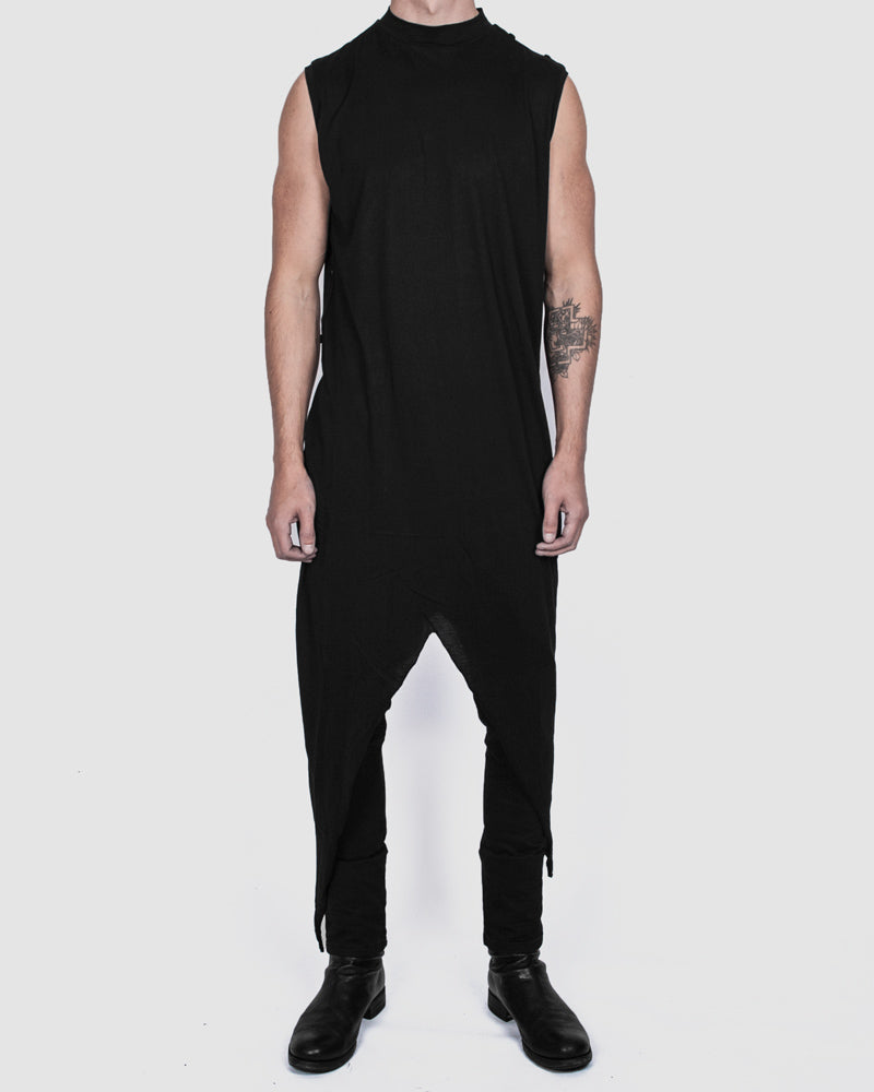 Army of me - Tigon lightweight cotton vest black - Stilett.com
