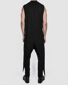Army of me - Tigon lightweight cotton vest black - Stilett.com