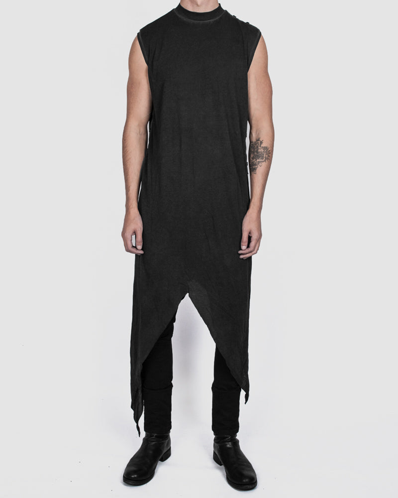 Army of me - Tigon lightweight cotton vest graphite - Stilett.com