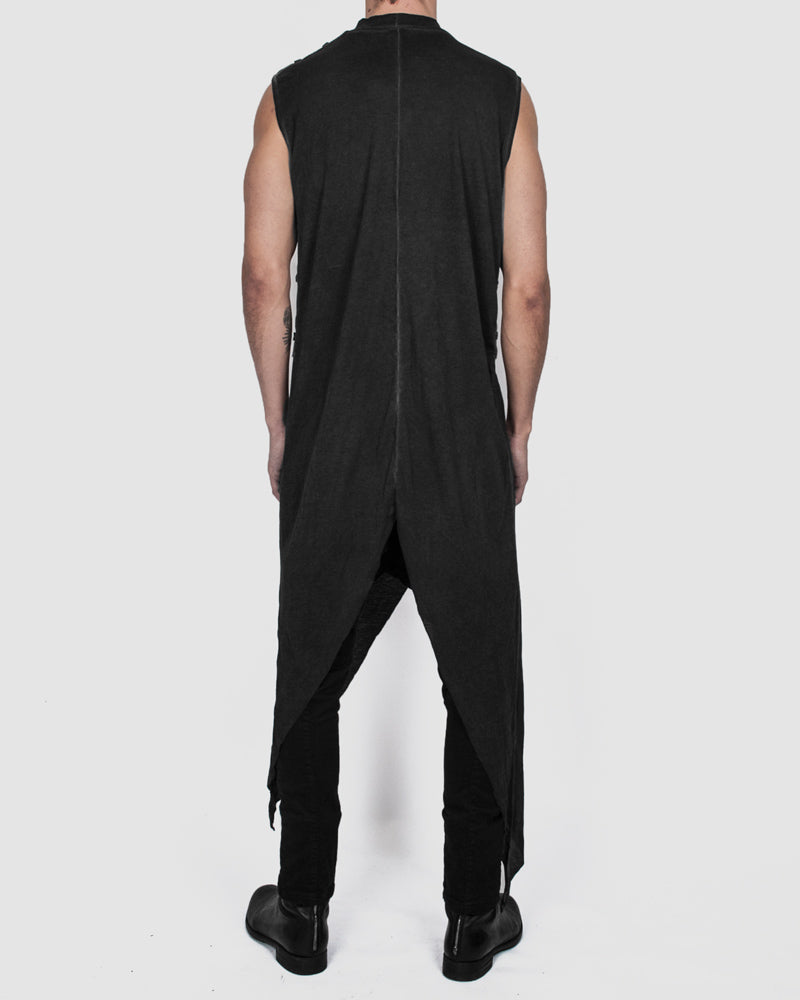 Army of me - Tigon lightweight cotton vest graphite - https://stilett.com/