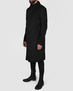 army of me - Zip up fitted wool coat - Stilett.com
