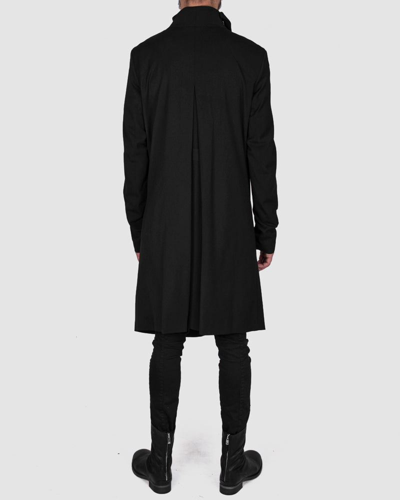 army of me - Zip up fitted wool coat - Stilett.com