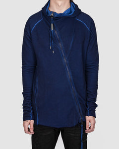 Army of me - Zip up hodded sweatshirt royal blue - Stilett.com