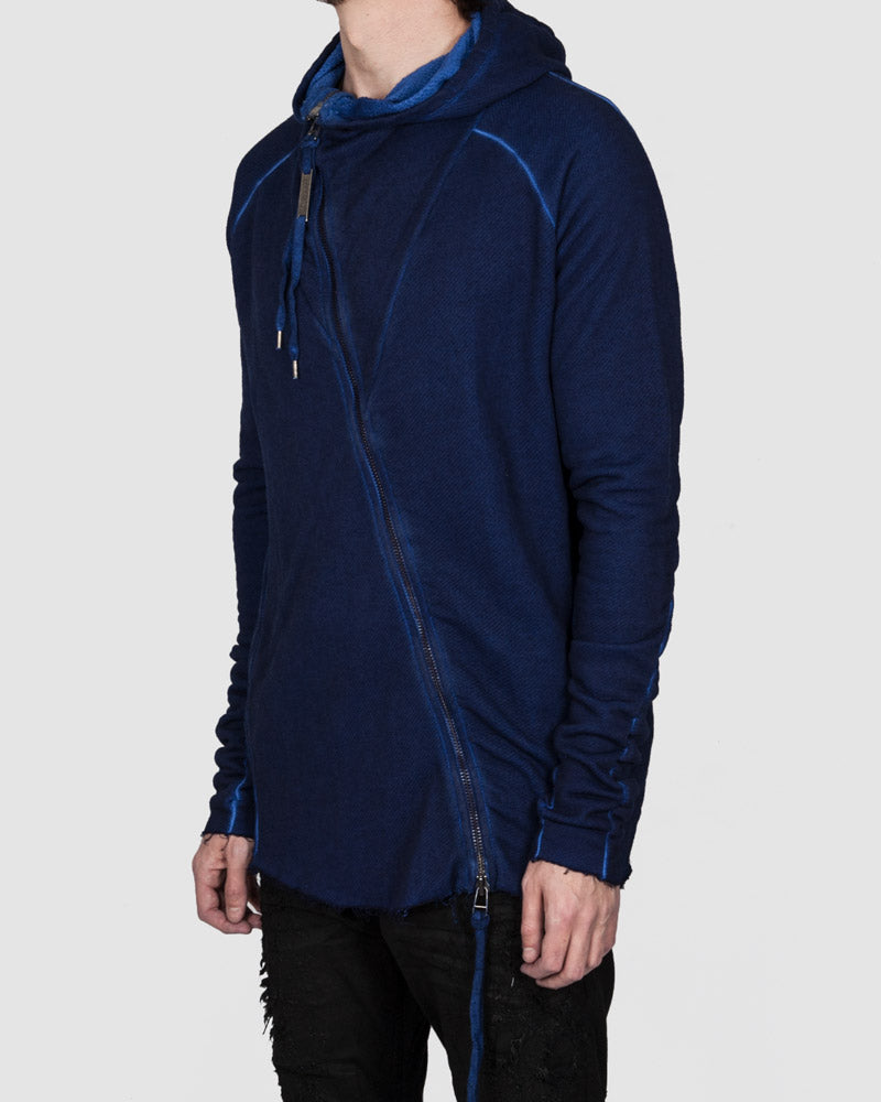 Army of me - Zip up hodded sweatshirt royal blue - Stilett.com