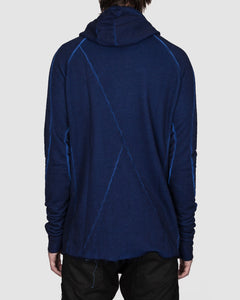 Army of me - Zip up hodded sweatshirt royal blue - Stilett.com