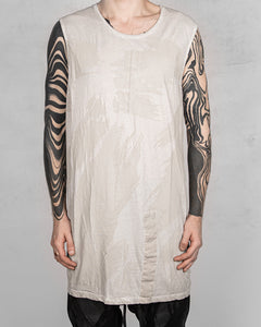 Banded Tank Top Concrete