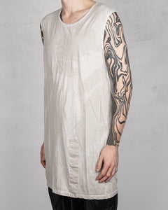 Banded Tank Top Concrete