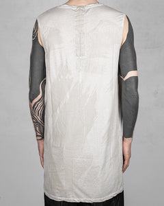 Banded Tank Top Concrete