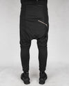 Army of me - Contrasting woven jersey trousers black - https://stilett.com/