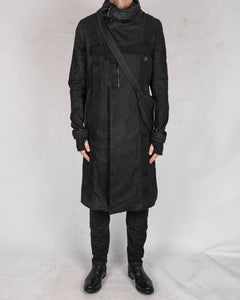 Army of me - Harnessed zip up cotton coat - Stilett.com