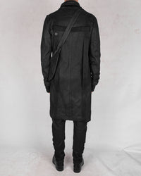 Army of me - Harnessed zip up cotton coat - Stilett.com