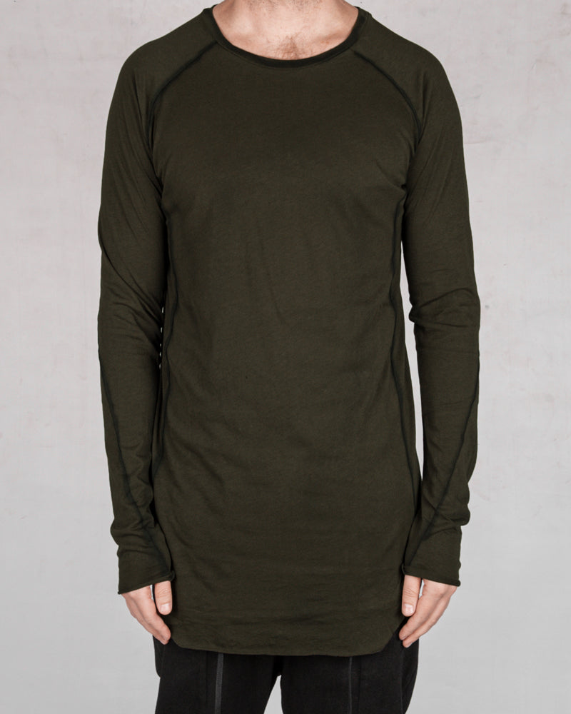 Army of me - Mittened long sleeved jersey moss - Stilett.com