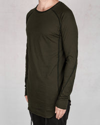 Army of me - Mittened long sleeved jersey moss - Stilett.com