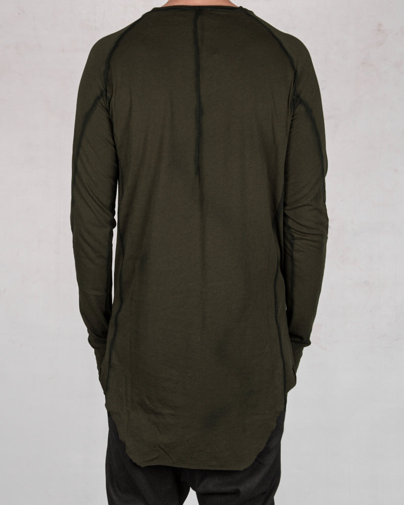 Army of me - Mittened long sleeved jersey moss - Stilett.com