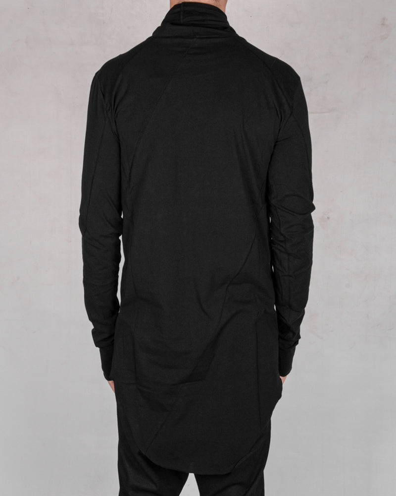 Army of me - Mittened turtle neck jersey black - Stilett.com