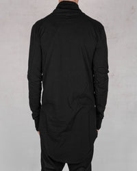 Army of me - Mittened turtle neck jersey black - Stilett.com