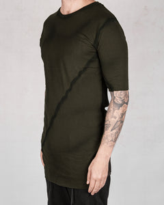 Army of me - Ribbed tshirt moss - Stilett.com