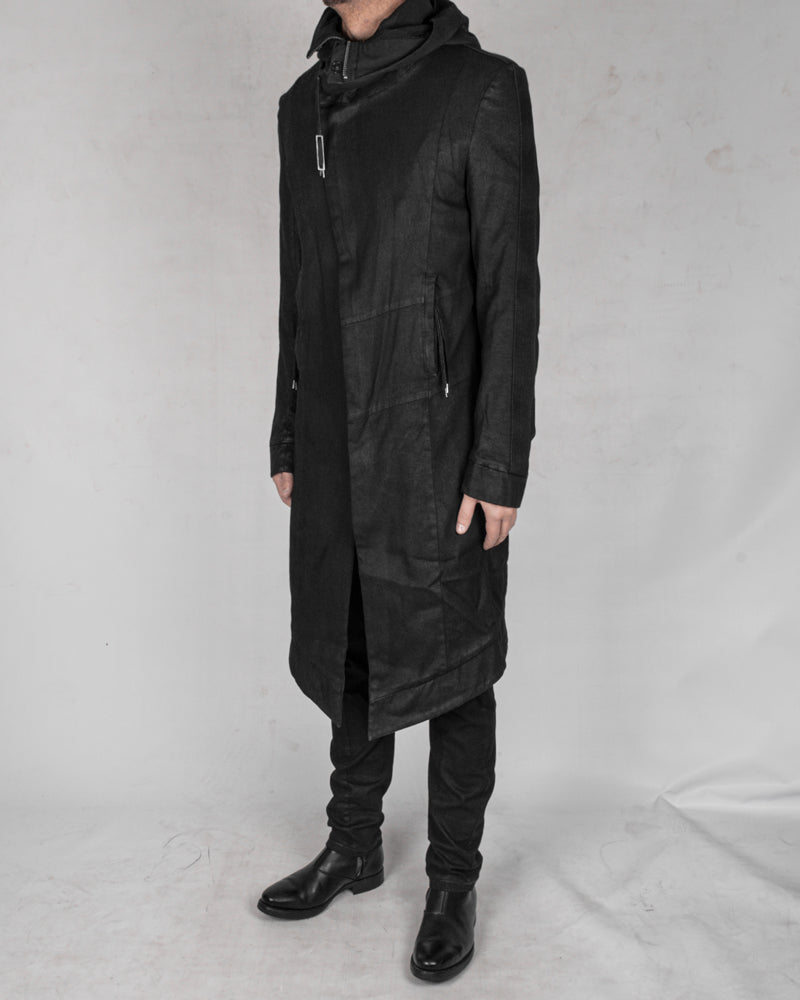 Army of me - Spinal strap front cotton coat - Stilett.com