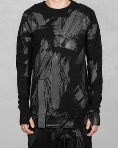 X-Back Sweatshirt Black Rubber