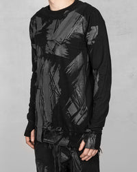 X-Back Sweatshirt Black Rubber