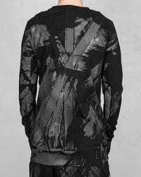X-Back Sweatshirt Black Rubber