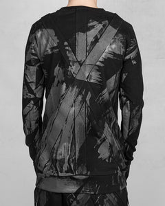 X-Back Sweatshirt Black Rubber