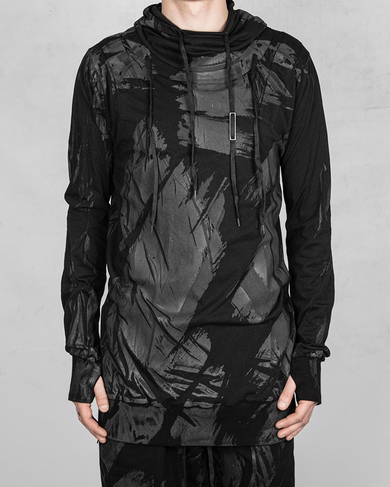 X-back Lightweight Hooded Sweatshirt