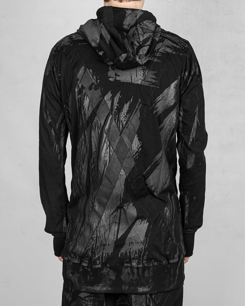 X-back Lightweight Hooded Sweatshirt