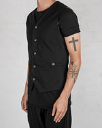 Atelier Aura - Erling buttoned suit vest - https://stilett.com/